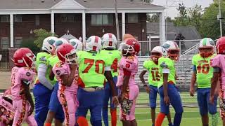 Lima 49ers vs Lima Gators Lima Youth Football Association week 5 [upl. by Benito]