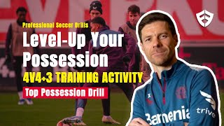 Level Up Your Team Excellent Drill to Improve Your Teams Possession Game [upl. by Aitel]