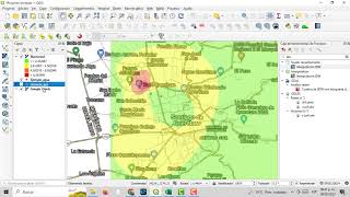 Interpolacion IDW en QGIS [upl. by Aikahs]