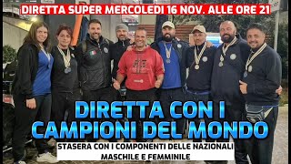 Edizione Speciale Stasera pre 2110 con i Campioni del Mondo [upl. by Ramat]