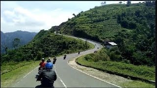 Lu Harus Coba track ini Touring goes to Pantai Santolo Garut [upl. by Sletten]