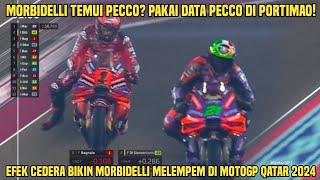 Menyala Morbidelli Temui Pecco Pakai Data Pecco Untuk MotoGP Portugal Efek Cedera Morbidelli [upl. by Assirat618]