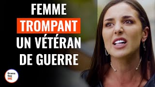 Femme Trompant Un Vétéran De Guerre  DramatizeMeFrance [upl. by Ynolem]