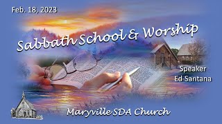 Sabbath Services on February 18 2023 at the Maryville Seventhday Adventist church [upl. by Malinin]