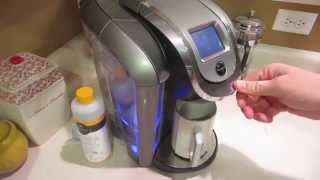 How to CleanDescale Keurig 20 [upl. by Kosey]