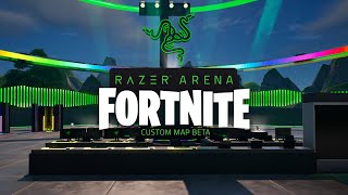 Razer Arena Fortnite Custom Map [upl. by Hauge]