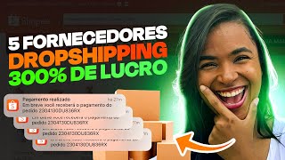 5 FORNECEDORES DROPSHIPPING PARA GANHAR DINHEIRO NA SHOPEE [upl. by Llerreg]