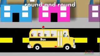 The Wheels On The Bus quotGo Round and Roundquot  Story Version by The ABC Gang [upl. by Anelas985]