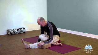 Bernie Clark Yoga Yin Yoga for the Four Quadrants of the Legs [upl. by Casey]