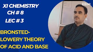 Bronsted Lowery Theory of Acids and Bases  class 11 acid acidbasesalt [upl. by Cindra]