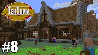 TekTopia 8  Improvements Minecraft Villager Mod [upl. by Essile]