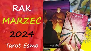 RAK MARZEC 2024♋💚 czytanie tarota tarot horoskop TarotEsme [upl. by Rennerb]