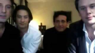 IL DIVO Web Chat Part III 120209 [upl. by Brand]