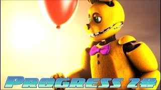 SFM \ FNAF My Progress 2  MarvyanakaP  Whimper feat Kaito FNAF 3 song [upl. by Rigdon]