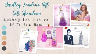 Yardley Londons Gift Sets Showdown Luxury For Her vs Elite For Him [upl. by Chrystal]