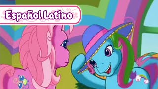 My Little Pony Conoce a tus Amigas Pony  La Fiesta de Rainbow Dash  Español Latino [upl. by Aremahs396]