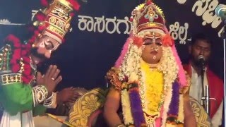 Yakshagana  Shri Devi Mahatme  12  Mareya maathalla [upl. by Vizza319]