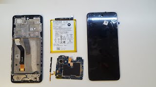 Motorola G51 disassembly LCD replacement [upl. by Juley177]