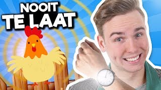 10 TIPS OM NOOIT TE LAAT TE KOMEN [upl. by Balbur]