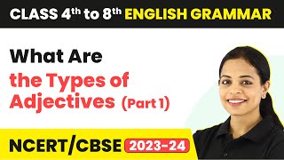 Types of Adjectives in English Grammar With Examples  What Are the Types of Adjectives Part 1 [upl. by Lalla872]