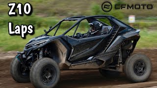 Driving the 2025 CFMOTO ZFORCE Z10 [upl. by Epifano763]