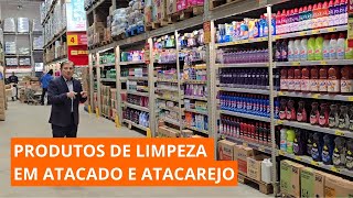 A importância dos produtos de limpeza nas vendas de atacado atacarejo e supermercados [upl. by Aihsilef260]