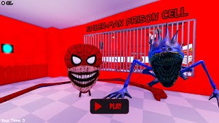 Spiderman Tapes Prison Run All morphs unlocked roblox obby [upl. by Atenik]