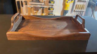 Wooden serving tray build [upl. by Canter]