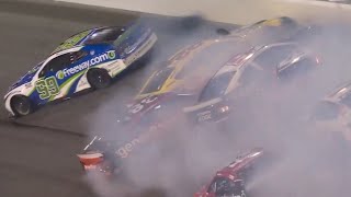 MASSIVE CRASH DURING THE 2024 NASCAR DAYTONA 500 [upl. by Cassy909]