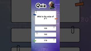 What is the Value of 5³  Math IQ Quiz [upl. by Ylrehs]