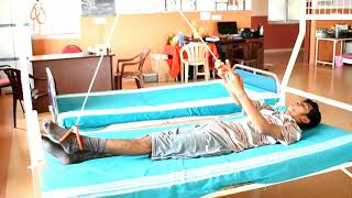 spinal cord injury Exercise for C5 Quadriparesis patient [upl. by Soinski]