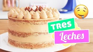 QUE RICO 🤤 Tres Leches en Capas con Mousse de Dulce de Leche ☆ Tan Dulce [upl. by Areem580]