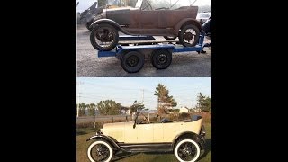 Restauration dun Ford Model T touring 1927 [upl. by Festatus]