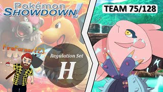 Regenerator or BUST Pokémon Showdown Reg H Team 75128 Challenge [upl. by Attwood]