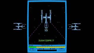 Astro Blaster 1981 Arcade game ger version [upl. by Ilanos]