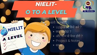 Nielit O to A level upgrade  all details about A level  Nielit A level notes [upl. by Ynattib]