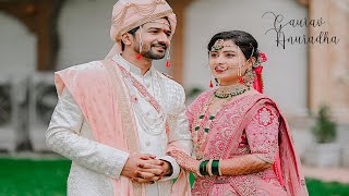 Gaurav X Anuradha Wedding Cinematic Teaser 2023 [upl. by Karlow]