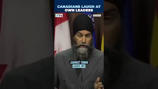 Canadian MP Jagmeet Singh Mocked After Making AntiIndia Remarks Reporters Laugh As He Exits [upl. by Marti]