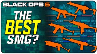 The BEST SMGs in Black Ops 6  Full SMG Stat Comparison [upl. by Kanya]