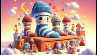 The Socks Song from Nursery Rhymes amp Kids Songs [upl. by Knobloch]