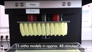 D90  Biocompatible Industrial Dental 3Dprinter  Rapid Shape [upl. by Kcirederf]