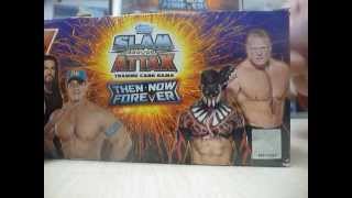 Öffne 1 WWE Topps Slam Attax Then Now Forever Booster Display ReUpload FULL [upl. by Darlene391]