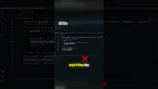 Understanding Memory Management in DLLs viralvideo viralshorts shorts shortsvideo shortsfeed [upl. by Kristofer808]