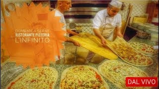 DAL VIVO 🔴 Pizzaiolo Mario Petrolo 🍺❤️🍕Ristorante Pizzeria linfinito🏡 🍅Correggio RE 🇮🇹 [upl. by Cia874]