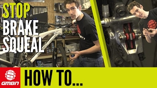 How To Stop Your Disc Brakes Squealing  Mountain Bike Maintenance Tips [upl. by Digirb]