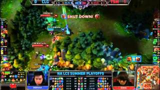 CLG vs TSM NA REGIONALS Quarter final game 2 Reginald making the plays again [upl. by Shugart]