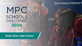 Meet Elsies River High School – Monetary Policy Committee Schools Challenge 2024 finalist [upl. by Arakihc]