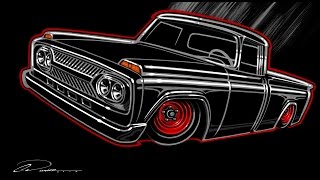 Toyota Stout Art Work  Pinstripe Chris [upl. by Maia]