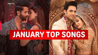 January 2024 Most Viewed Indian Songs  Top 25 Bollywood Hindi Songs Of January 2024 [upl. by Atiniv]