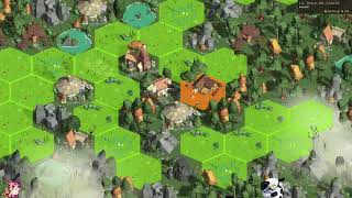 Celtic city builder storydriven economic strategy game  Tianlein plays Keltika Demo [upl. by Yztim]